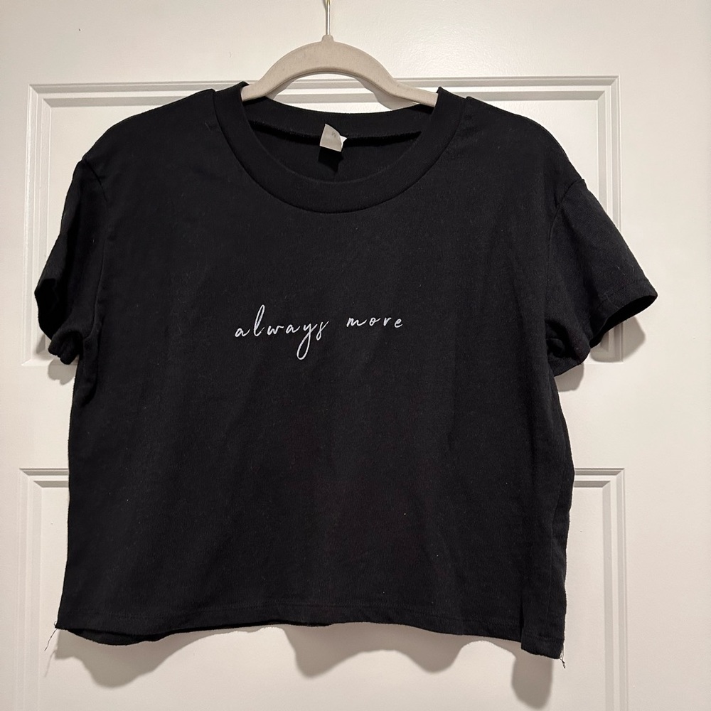 Always More by Audrey Roloff cropped t-shirt - Women’s Medium